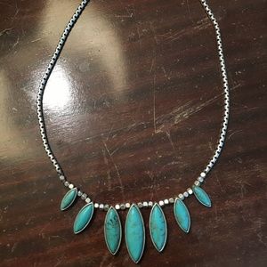 Turquoise Reversible Lucky Brand Necklace